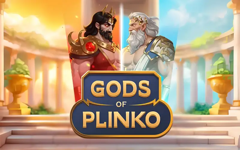 Watch the balls drop for divine multipliers in the epic Gods of Plinko.
