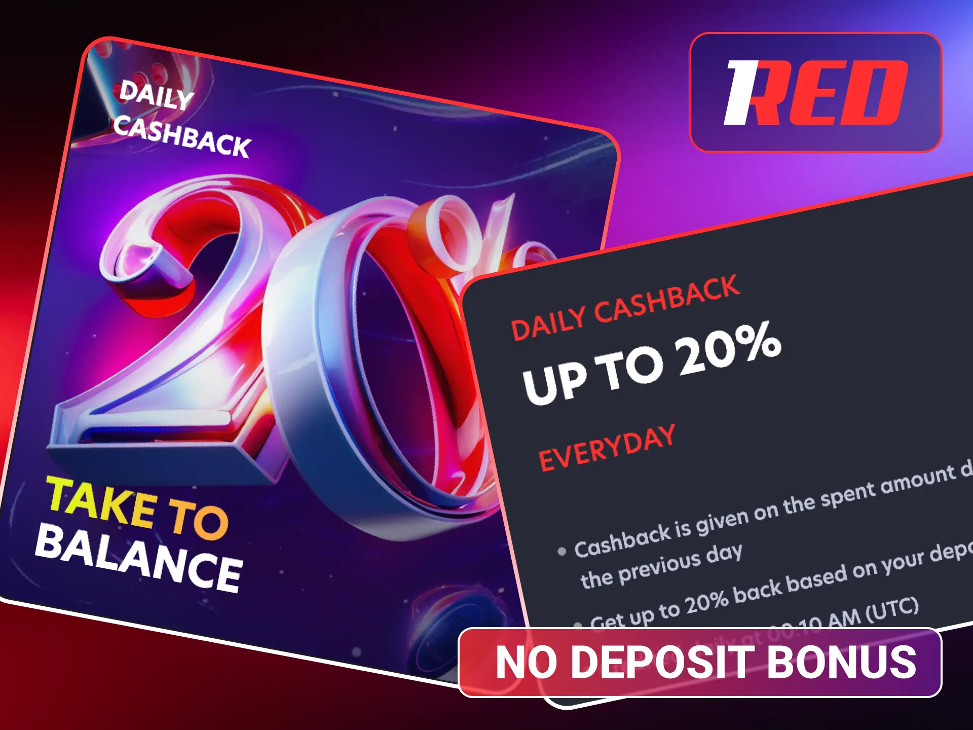Look for a 1Red Casino no deposit bonus code to enjoy risk-free spins on selected slots without needing to fund your account.