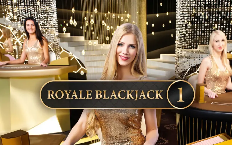 Experience premium card action at the exclusive Royal Blackjack 1 table.