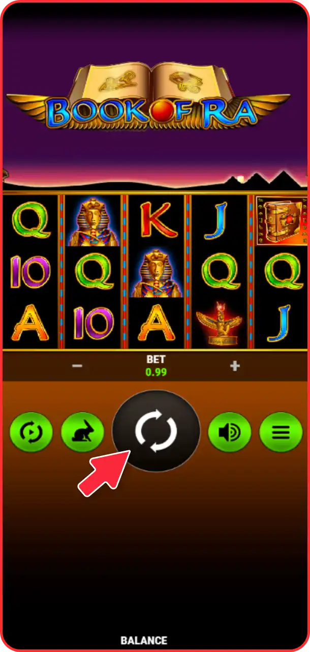 Learn Book of Ra gameplay and start playing at 1Red.