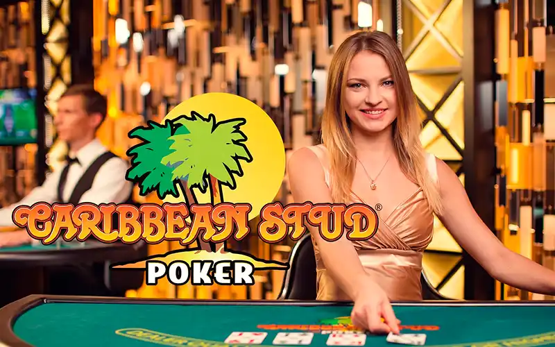 Try Caribbean Stud Poker in live format at 1Red.