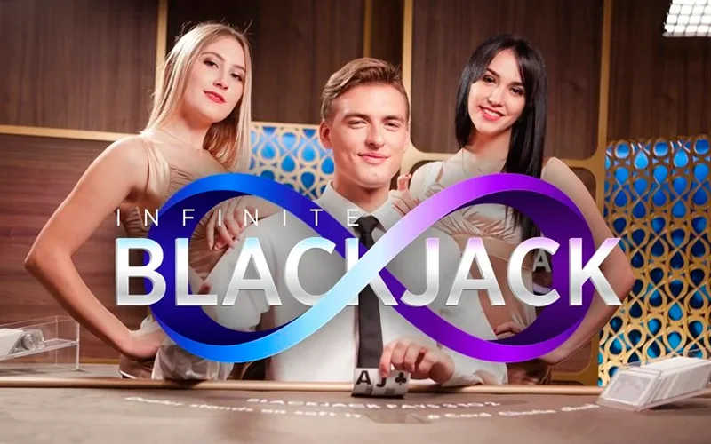 Play Infinite Blackjack live at 1Red casino tables.